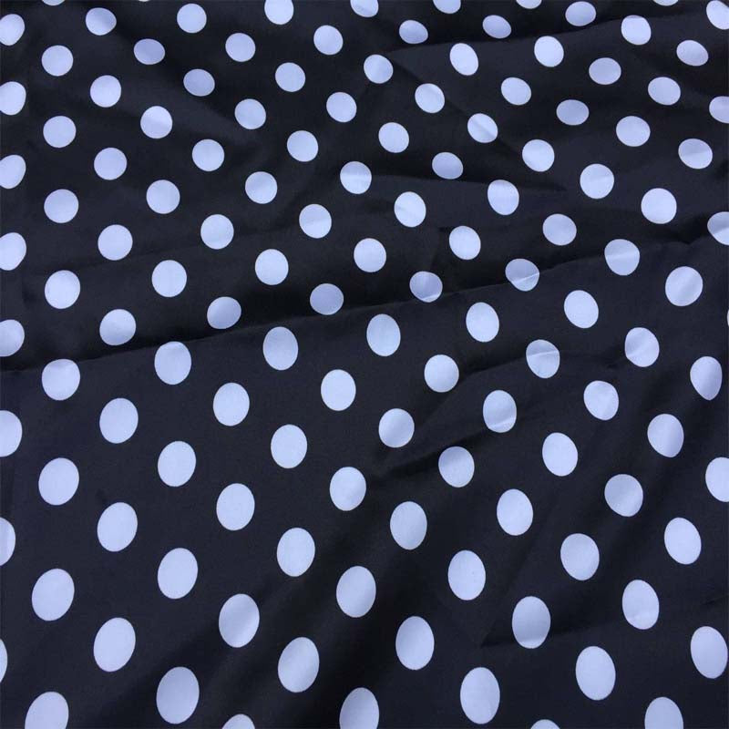 1/2inch Polka Dot Silky/Soft Charmeuse Satin Fabric