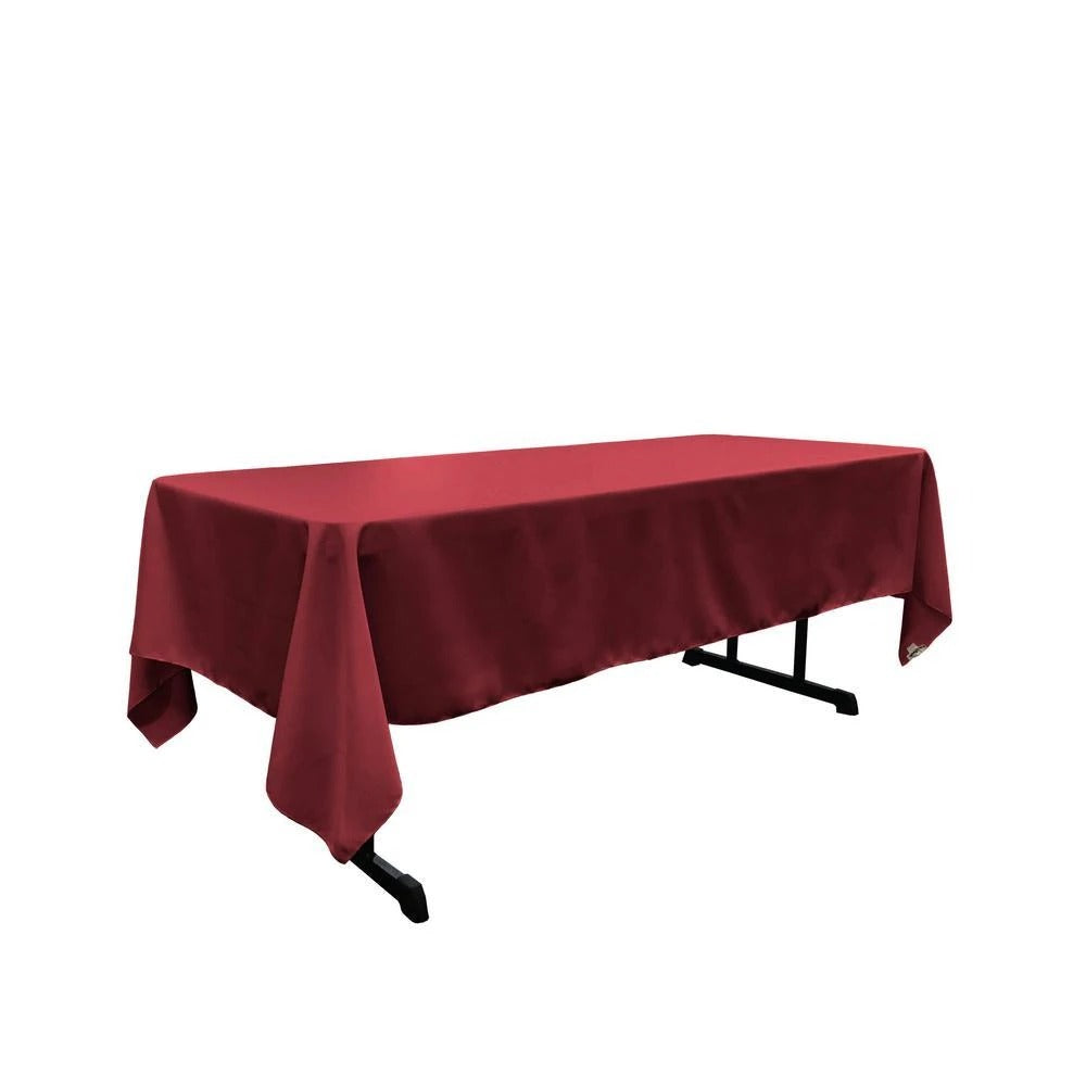 60 x 108-inch Polyester Solid Color Rectangular TableclothICEFABRICICE FABRICS1Cranberry60 x 108-inch Polyester Solid Color Rectangular Tablecloth ICEFABRIC Cranberry