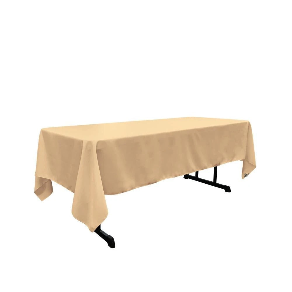 60 x 108-inch Polyester Solid Color Rectangular TableclothICEFABRICICE FABRICS1Khaki60 x 108-inch Polyester Solid Color Rectangular Tablecloth ICEFABRIC Khaki