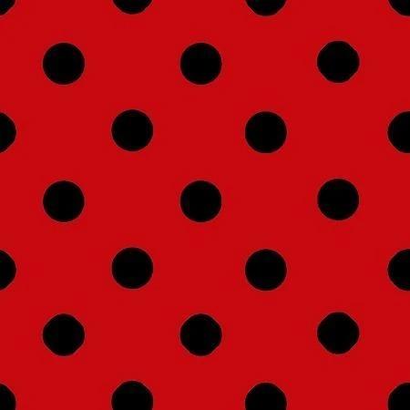 1 Inch Polk Dot Fabric / Poly Cotton Fabric / Black Dot on RedCotton FabricICE FABRICSICE FABRICS1 Inch Polk Dot Fabric / Poly Cotton Fabric / Black Dot on Red ICE FABRICS