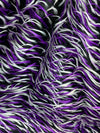 Purple White Black