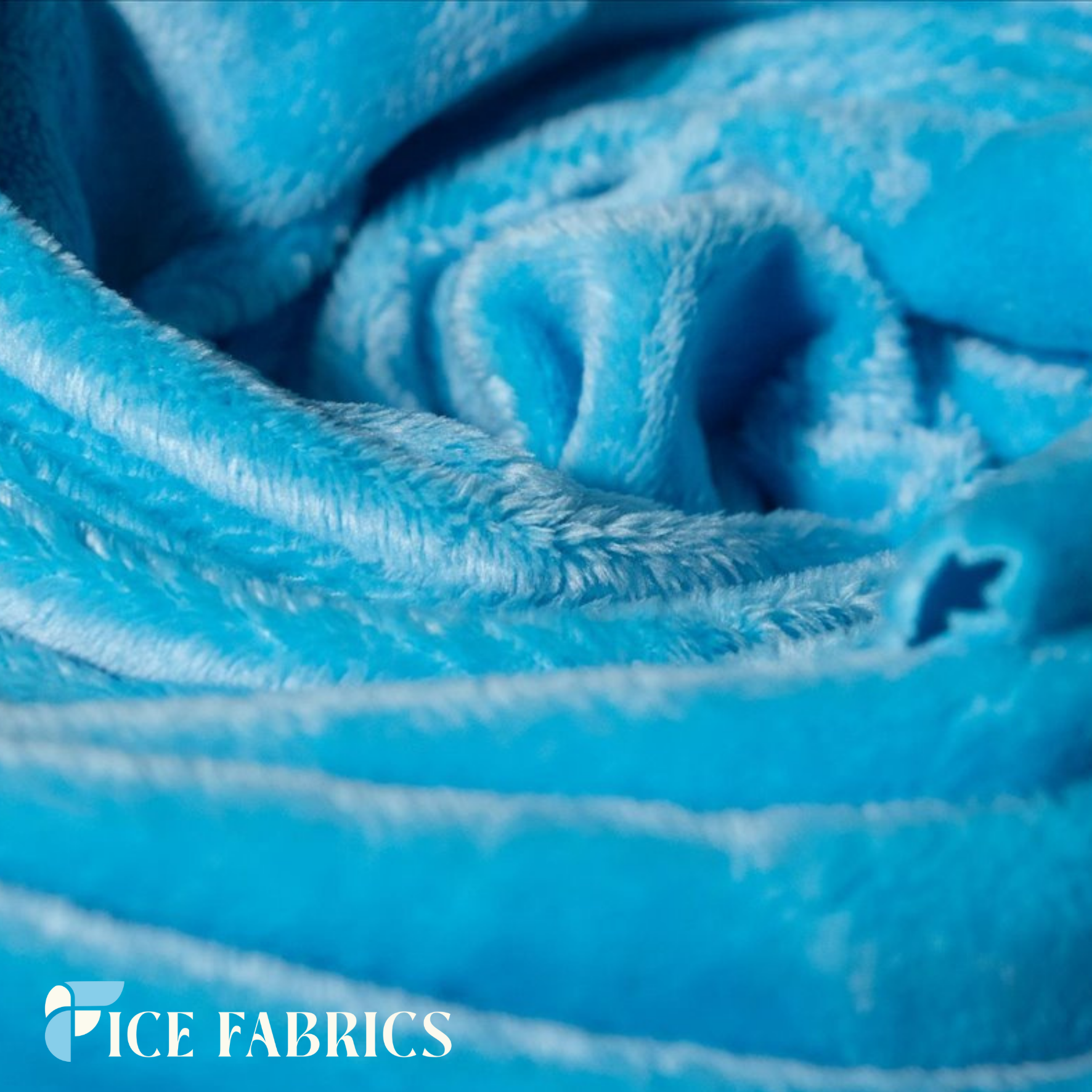 Turquoise New Colors 3mm Thick Faux Fur Soft Minky Fabric