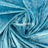 Aqua Stretch Crushed Velvet Fabric By The Roll