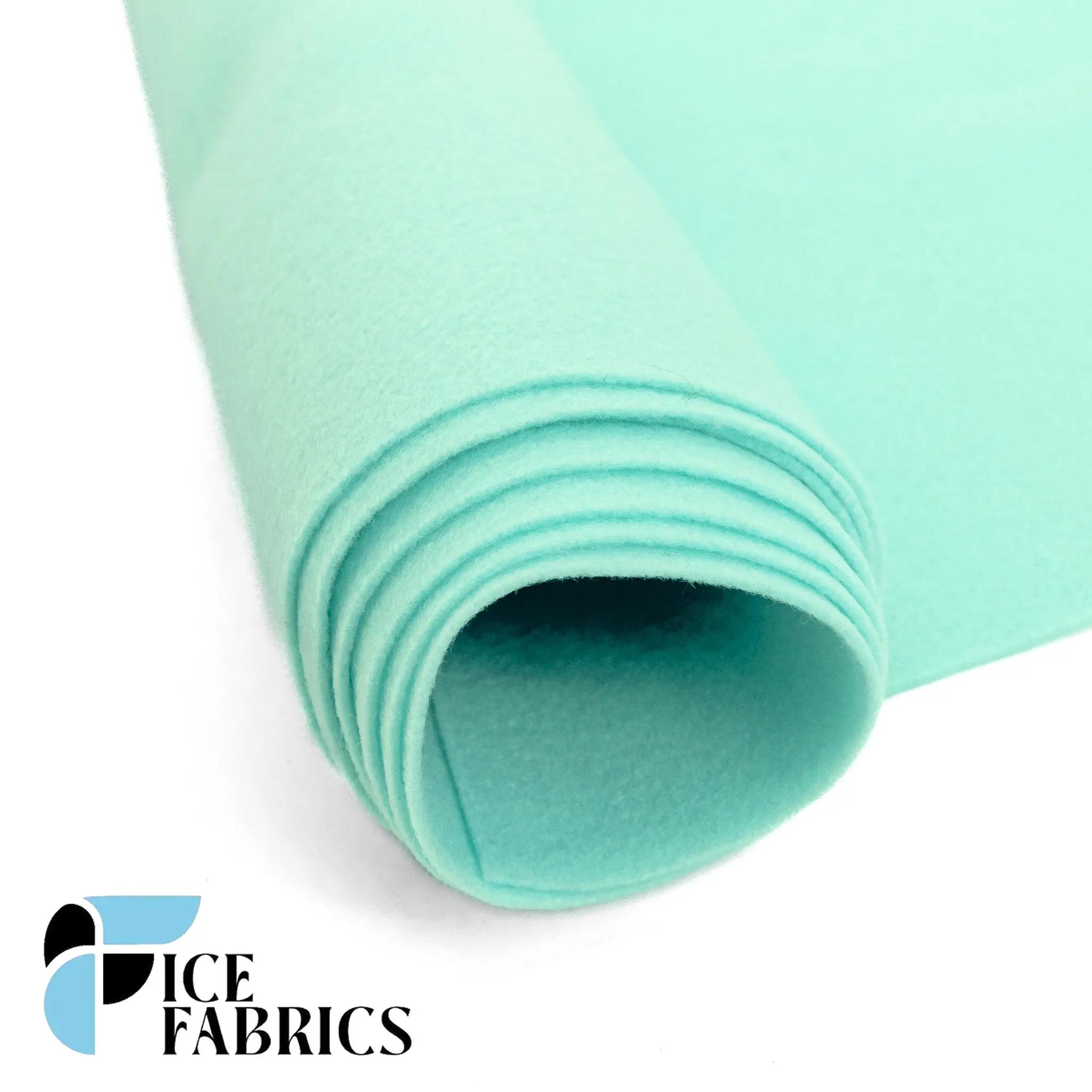 Aqua Acrylic Felt Fabric / 1.6mm Thick _ 72” WideICE FABRICSICE FABRICSBy The YardAqua Acrylic Felt Fabric / 1.6mm Thick _ 72” Wide ICE FABRICS