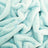 Aqua Faux Fur Bunny Minky Fabric | BunnySoft