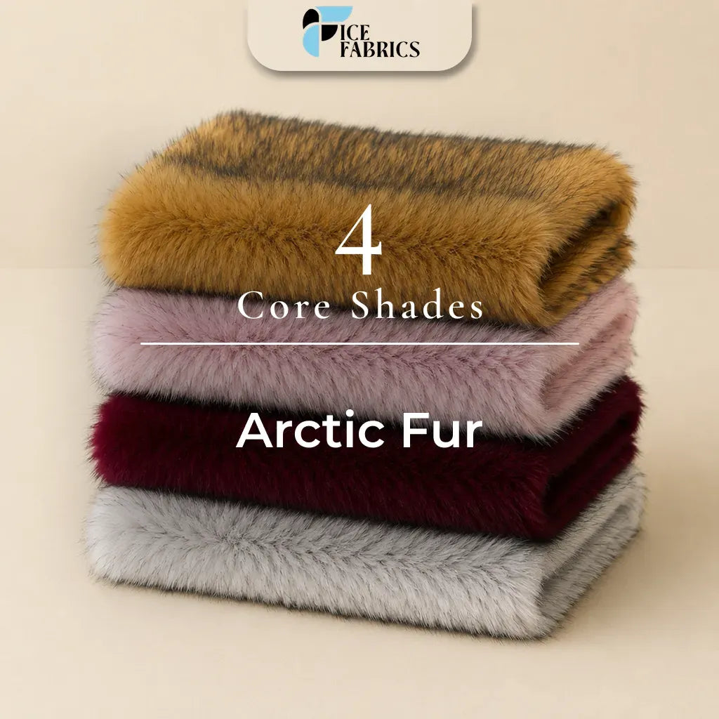 Arctic Fur Faux Fur Fabric by the Yard