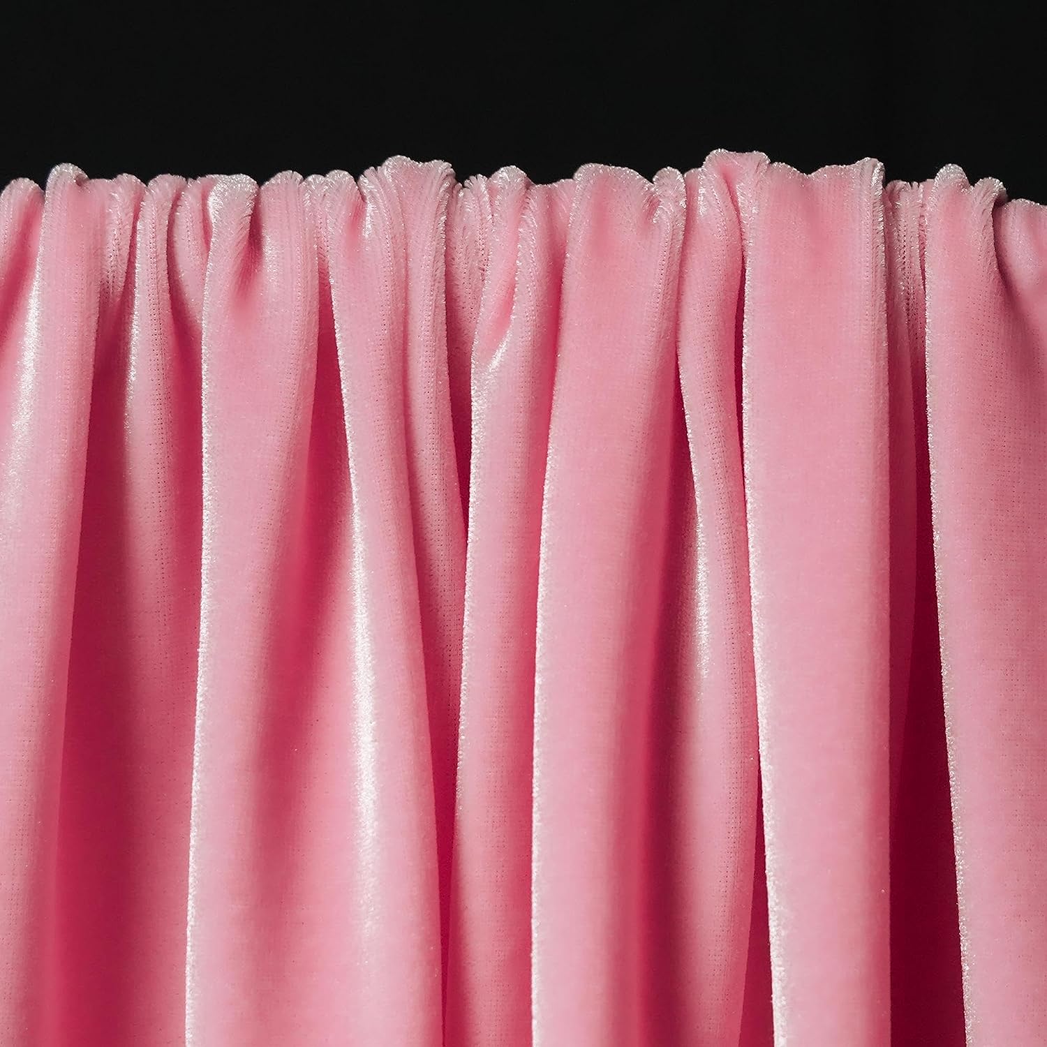 Ice Fabrics Stretch Velvet Fabric Soft and Smooth ICE FABRICS Baby Pink