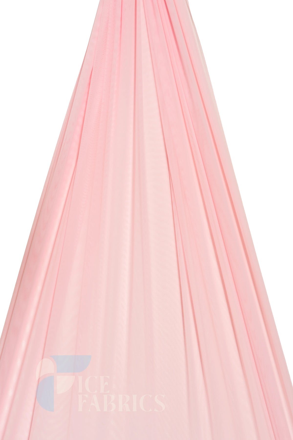 Baby Pink Flex Power Mesh 4 Way Stretch Nylon Fabric