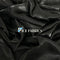 Black Crystal Reflective Liquid Sheer Chiffon Fabric