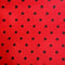 Black Dot on Red 1/2