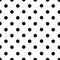 Black Dot on White 1/2