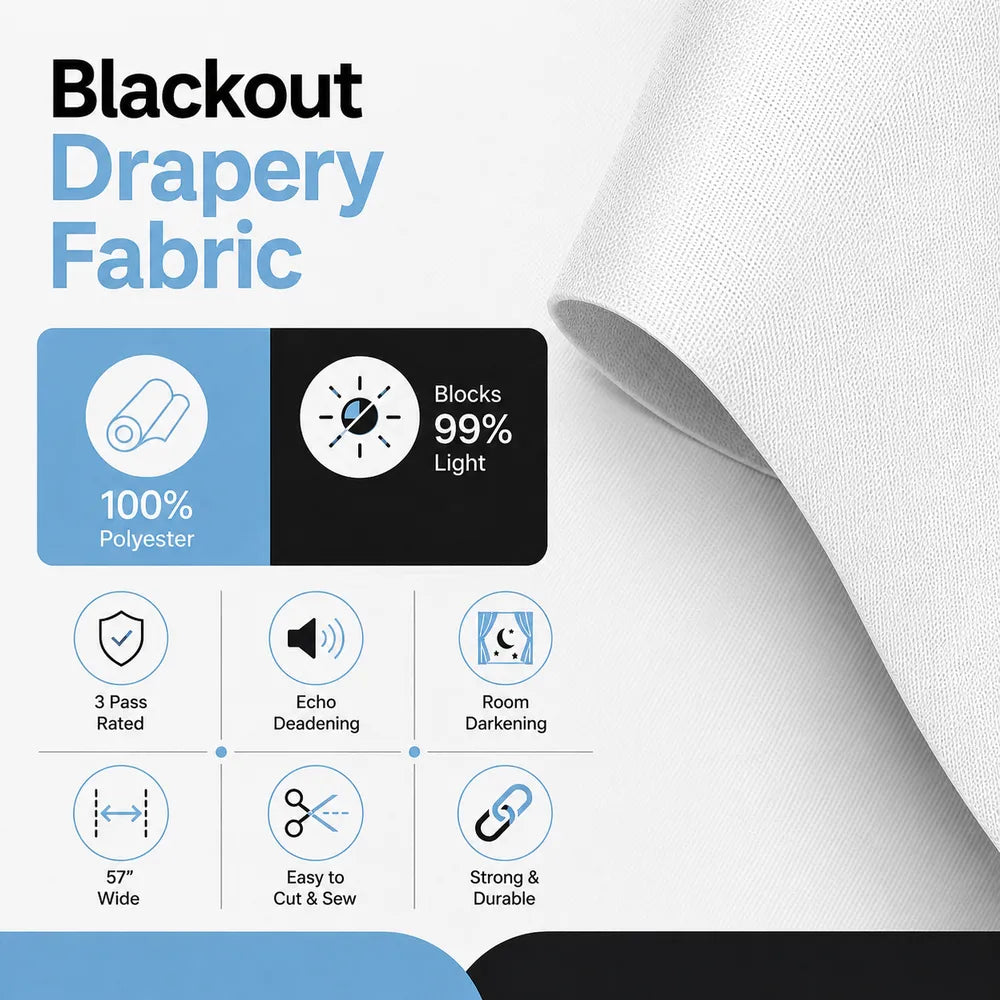 Blackout Drapery Fabric