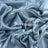 Blue Crystal Reflective Liquid Sheer Chiffon Fabric