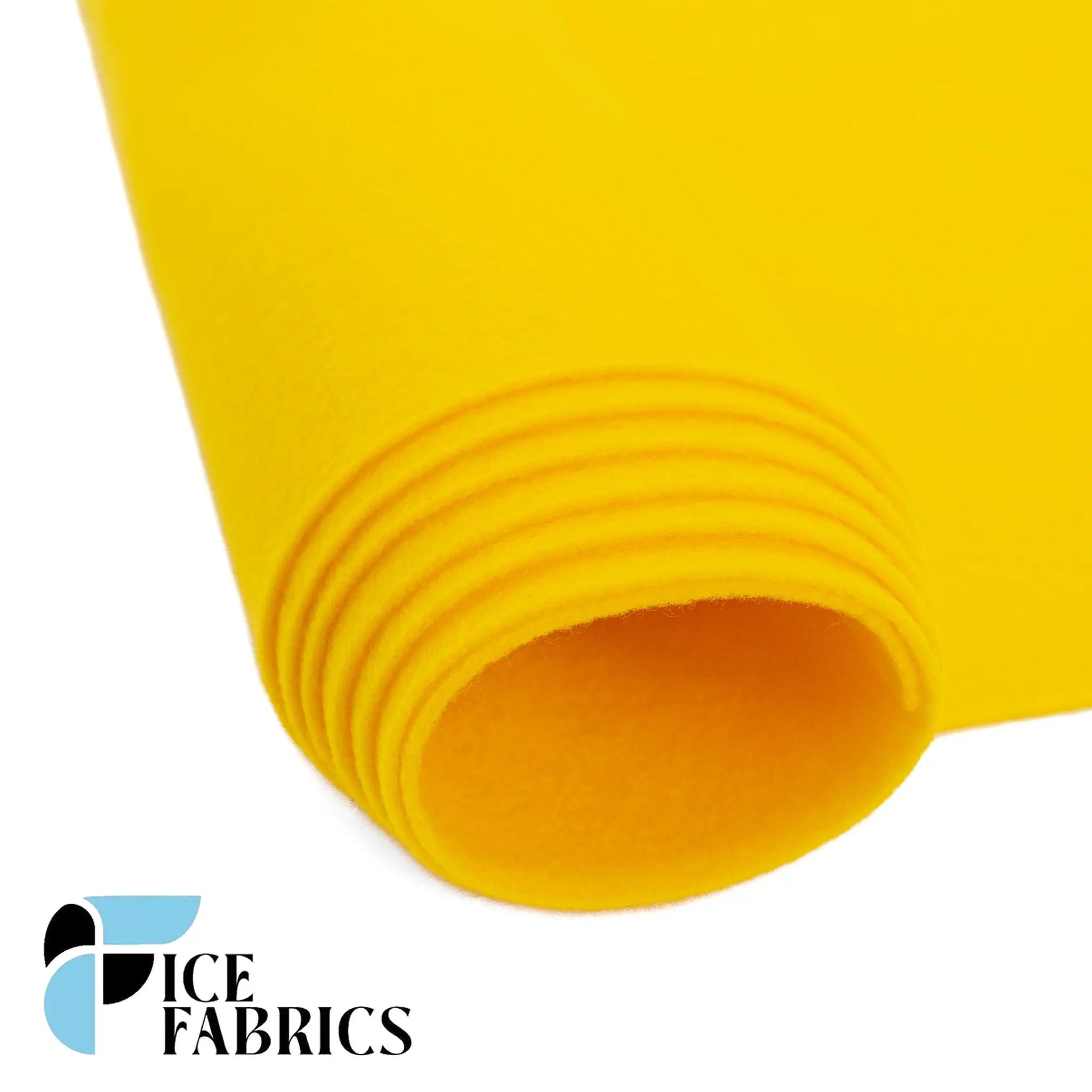Bright Gold Acrylic Felt Fabric / 1.6mm Thick _ 72” WideICE FABRICSICE FABRICSBy The YardBright Gold Acrylic Felt Fabric / 1.6mm Thick _ 72” Wide ICE FABRICS