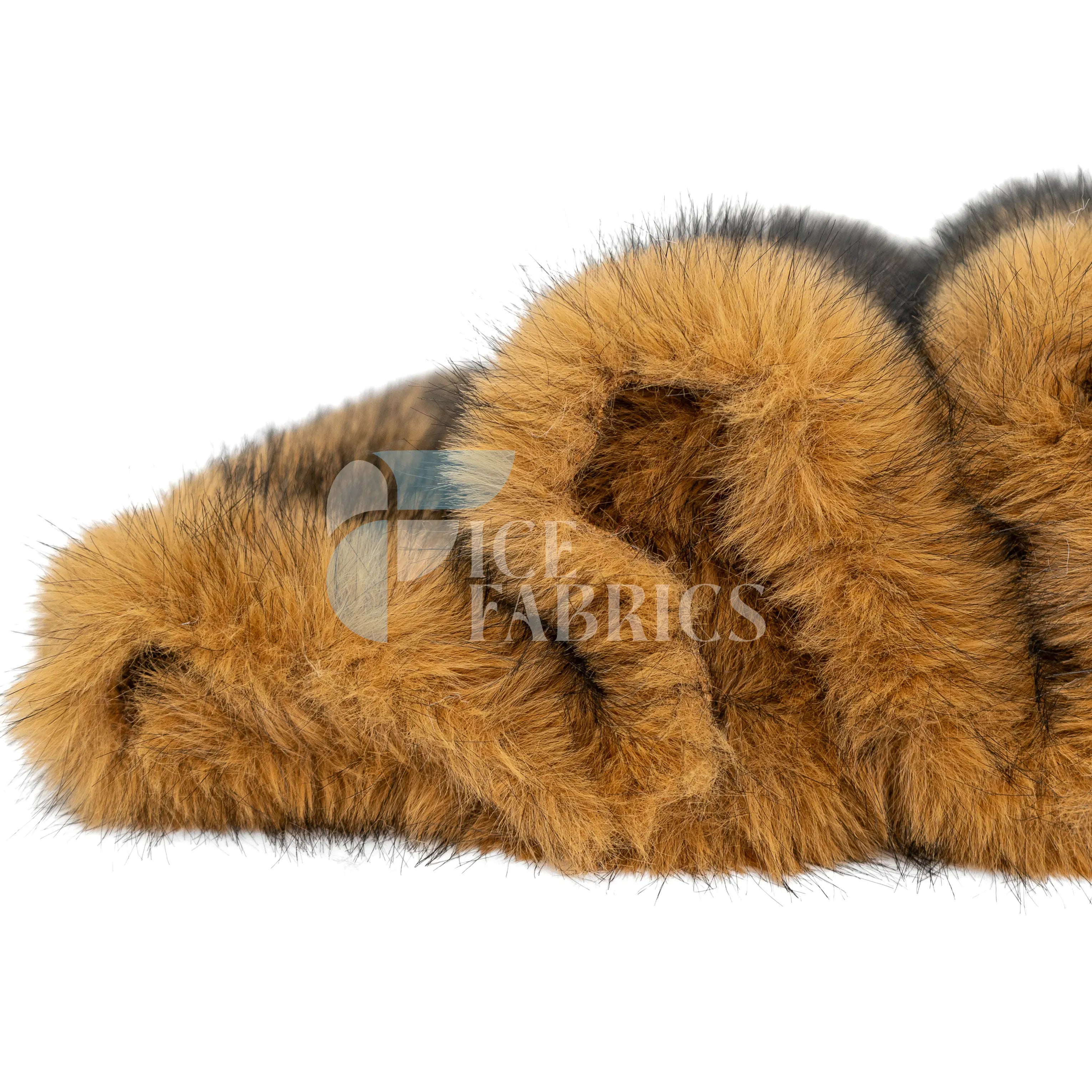 Brown Arctic Fur Faux Fur Fabric By The Yard