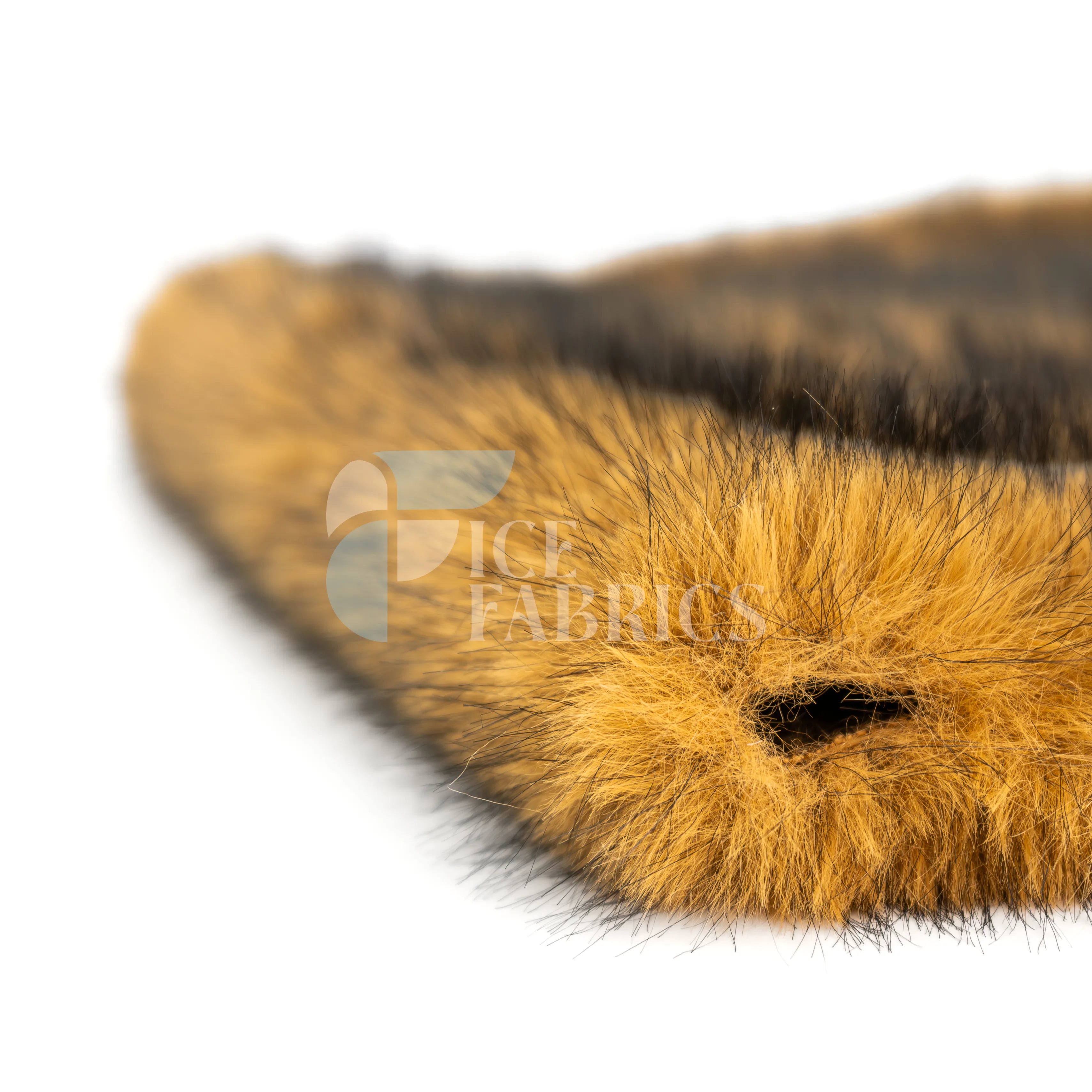 Brown Arctic Faux Fur Fabric