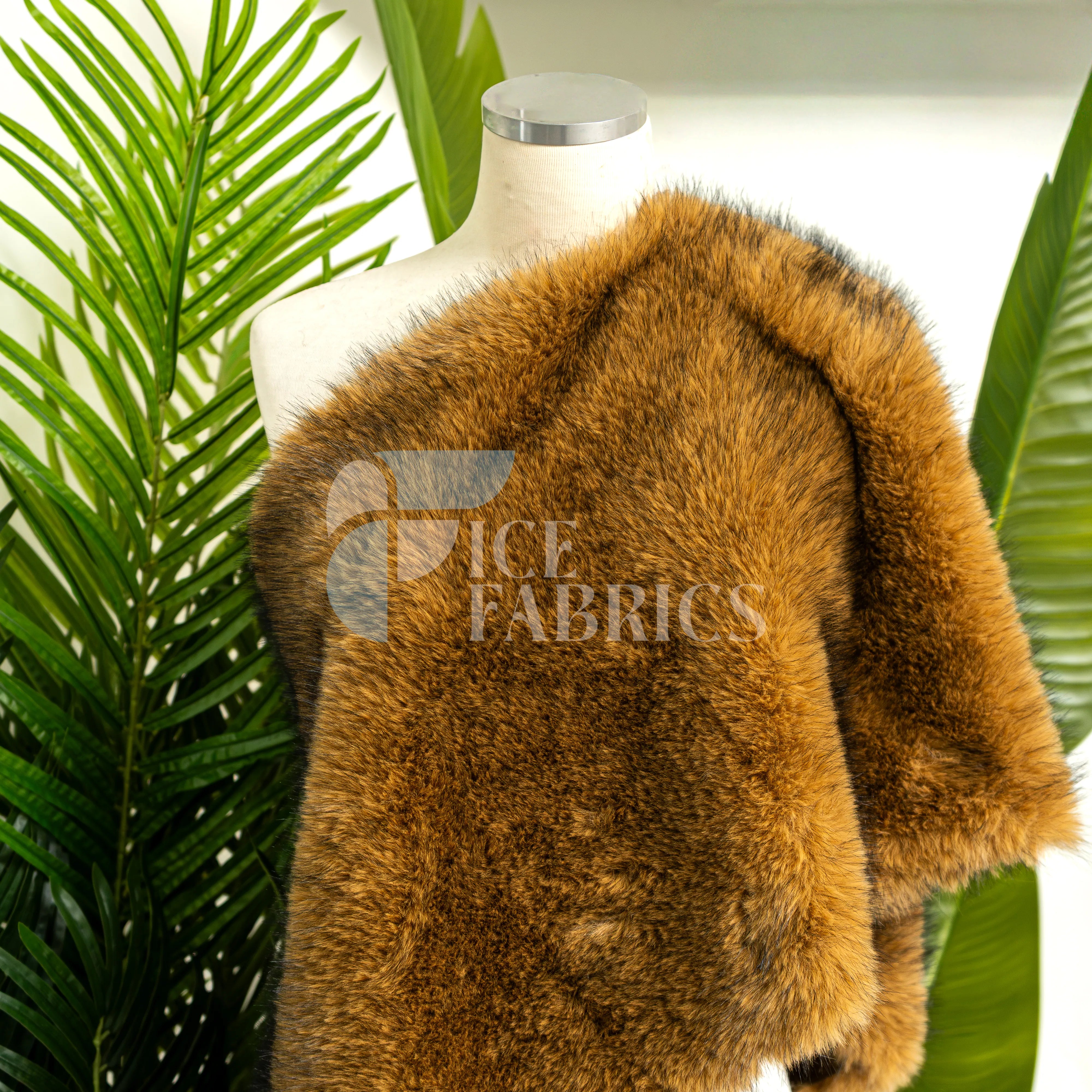 Brown Arctic Faux Fur