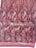 Burgundy Damask Stretch Sequin Fabric On Mesh