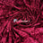 Burgundy Stretch Crushed Velvet Fabric By The Roll