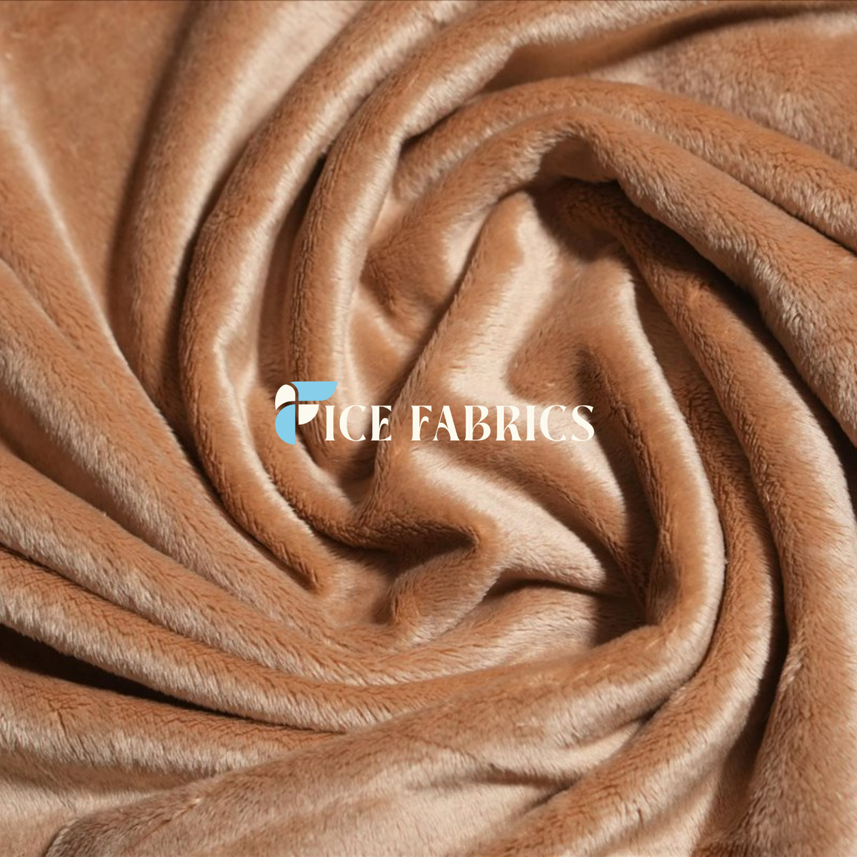 Buy Camel Solid Minky Fabric by the Yard - Soft & Luxurious