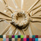 Champagne Soft and Smooth Stretch Velvet Upholstery Fabric