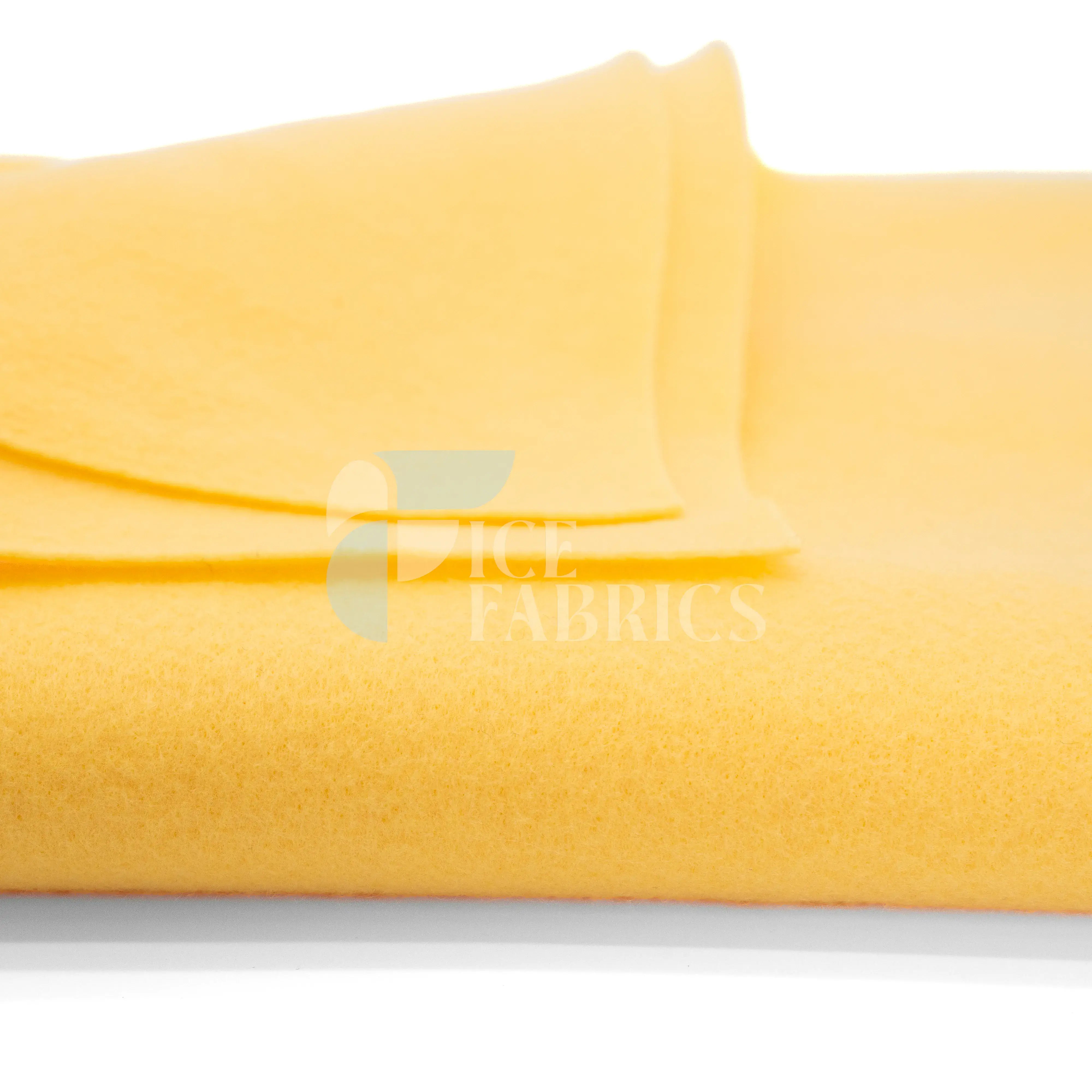 Champagne Acrylic Felt Fabric / 1.6mm Thick _ 72” Wide ICE FABRICS By The Yard