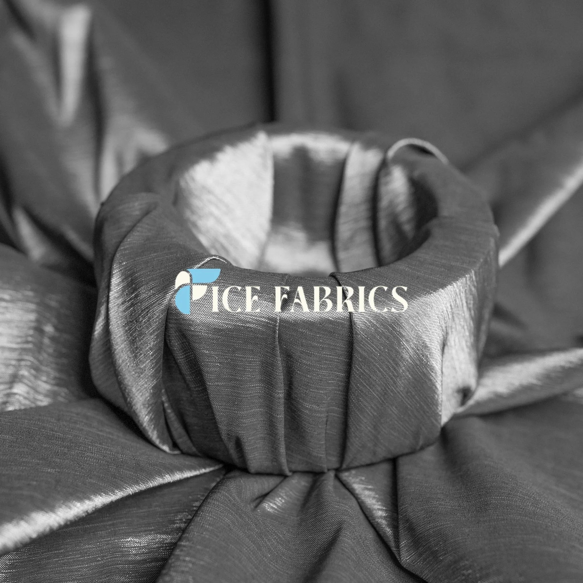Charcoal Stretch Nylon Spandex Taffeta Fabric