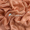 Coral Crystal Reflective Liquid Sheer Chiffon Fabric