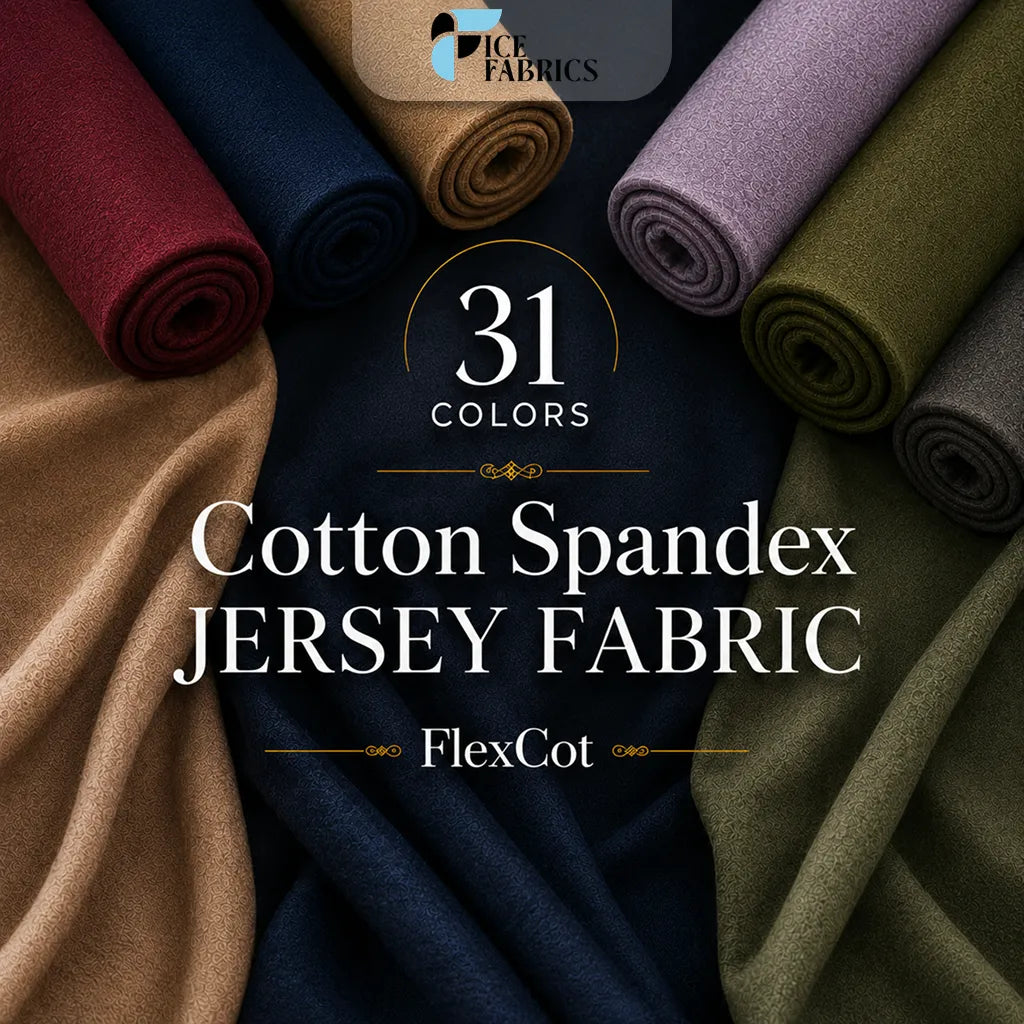 Cotton Spandex Jersey Fabric FlexCot