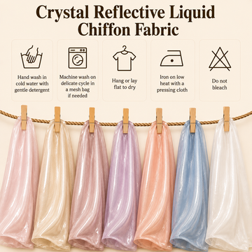 sheer fabric for dress Crystal Reflective Liquid Chiffon ASTR the Label | Size:13/14 years Versatile and Stylish Fabric soft flexible