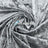 Dark Gray Stretch Crushed Velvet Upholstery Fabric