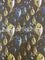 Dark Gray Fish Print Poly Cotton Fabric By The Yard