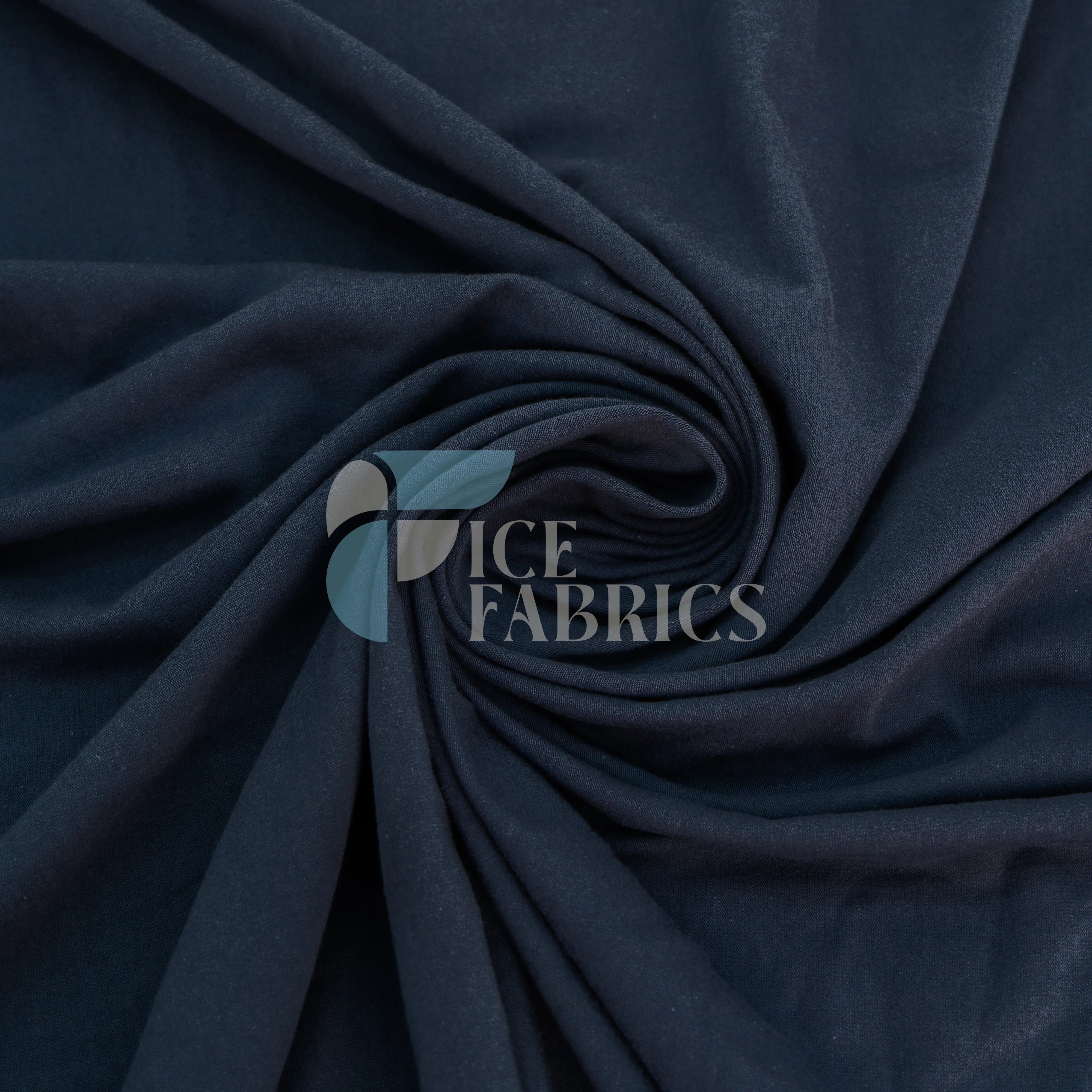 Denim Cotton Spandex Jersey Fabric | FlexCot
