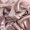 Dusty Rose Crystal Reflective Liquid Sheer Chiffon Fabric