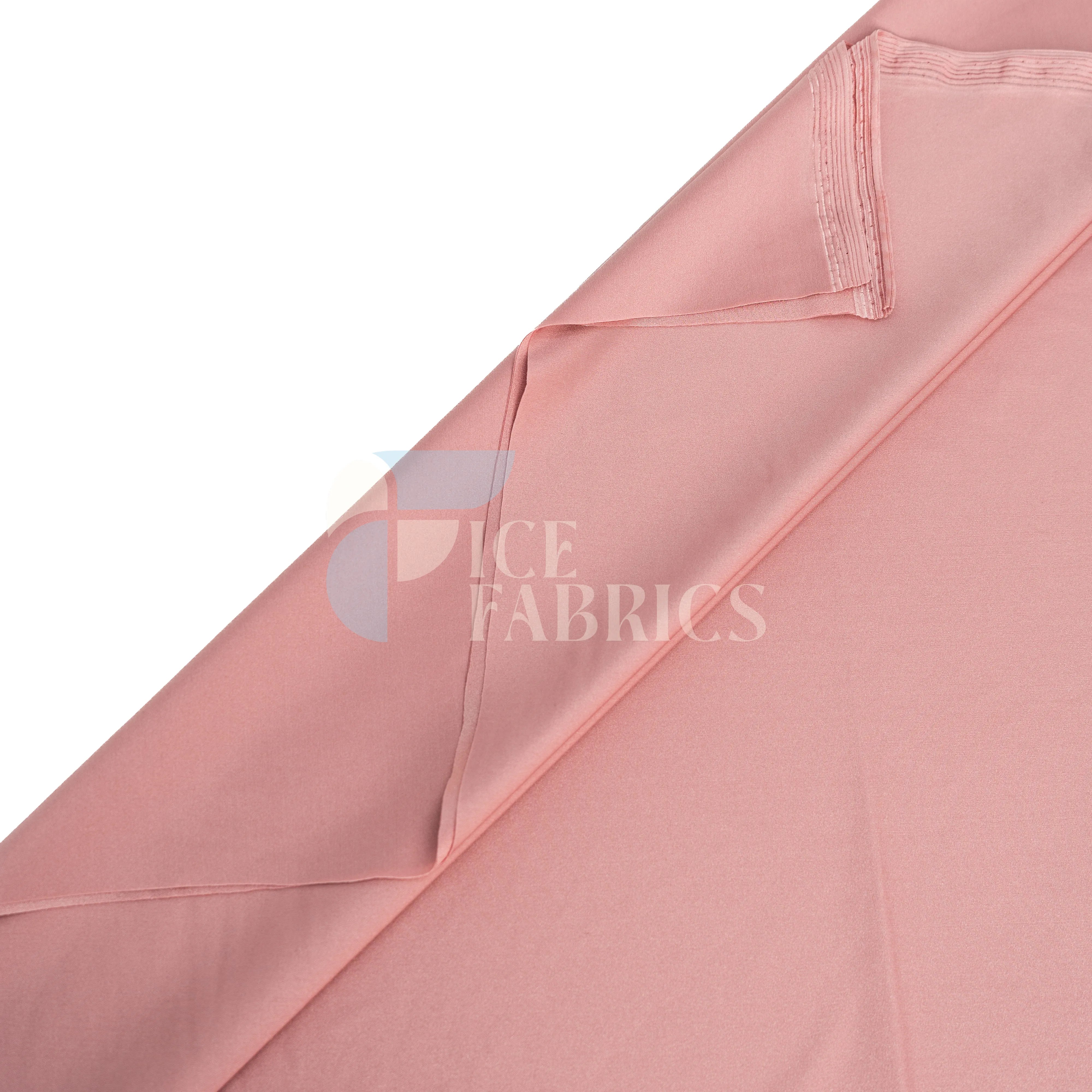 Jordan Dusty Rose Shiny Nylon Spandex Fabric / 4 Way stretch