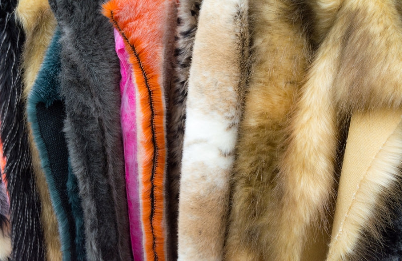 Different print of Faux fur Fabric - Ice Fabrics