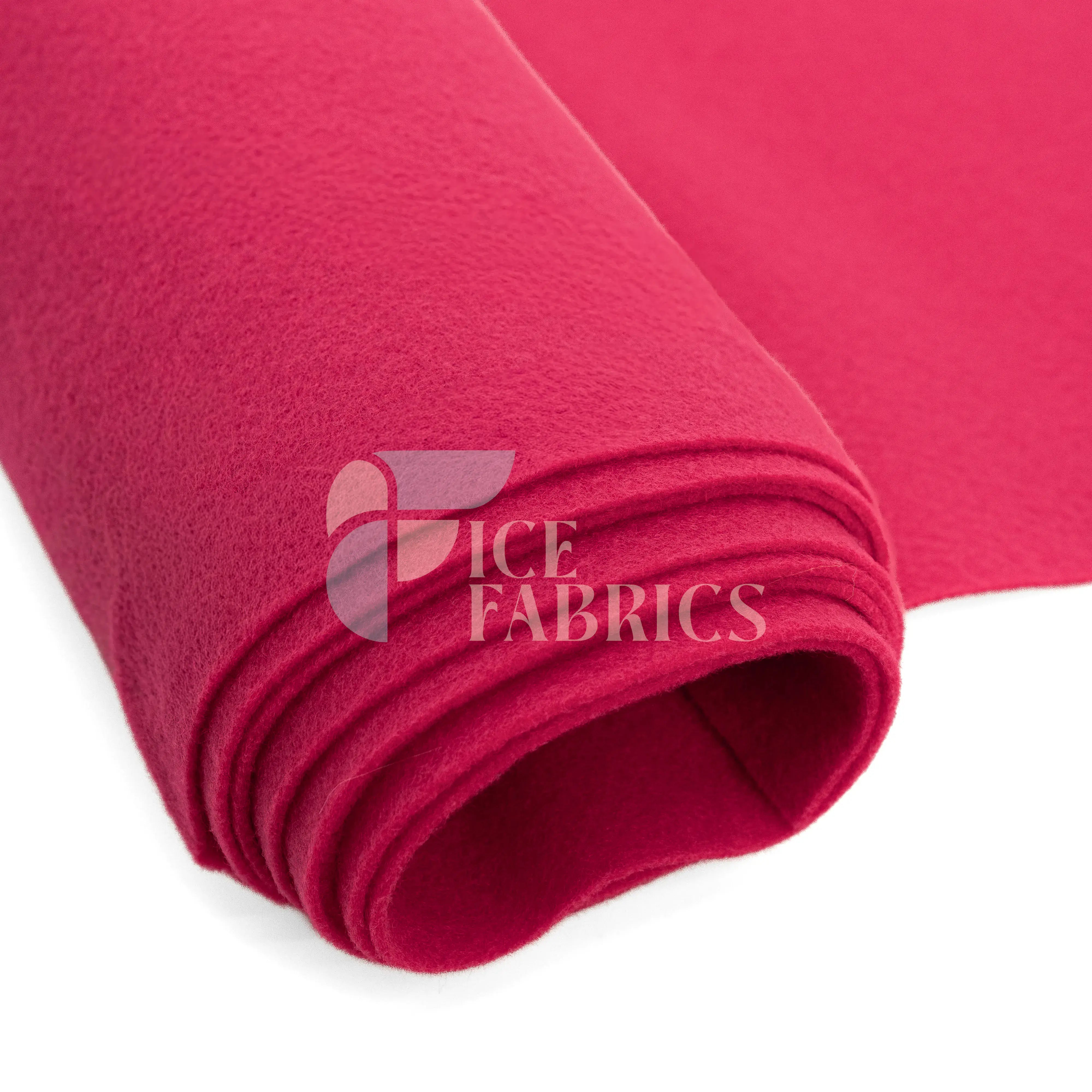 Fuchsia Acrylic Felt Fabric / 1.6mm Thick _ 72” Wide ICE FABRICS By The Yard