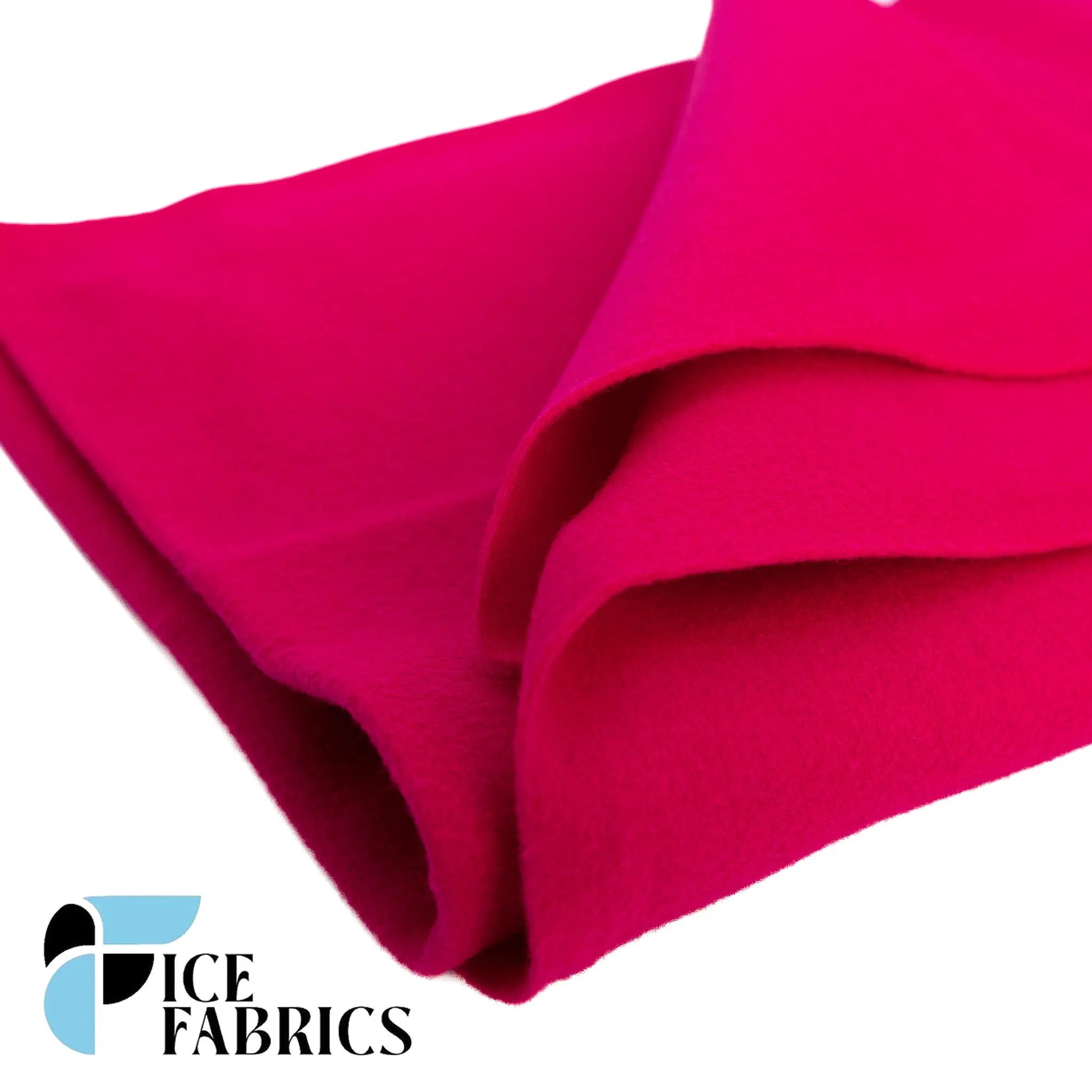Fuchsia Acrylic Felt Fabric / 1.6mm Thick _ 72” WideICE FABRICSICE FABRICSBy The YardFuchsia Acrylic Felt Fabric / 1.6mm Thick _ 72” Wide ICE FABRICS