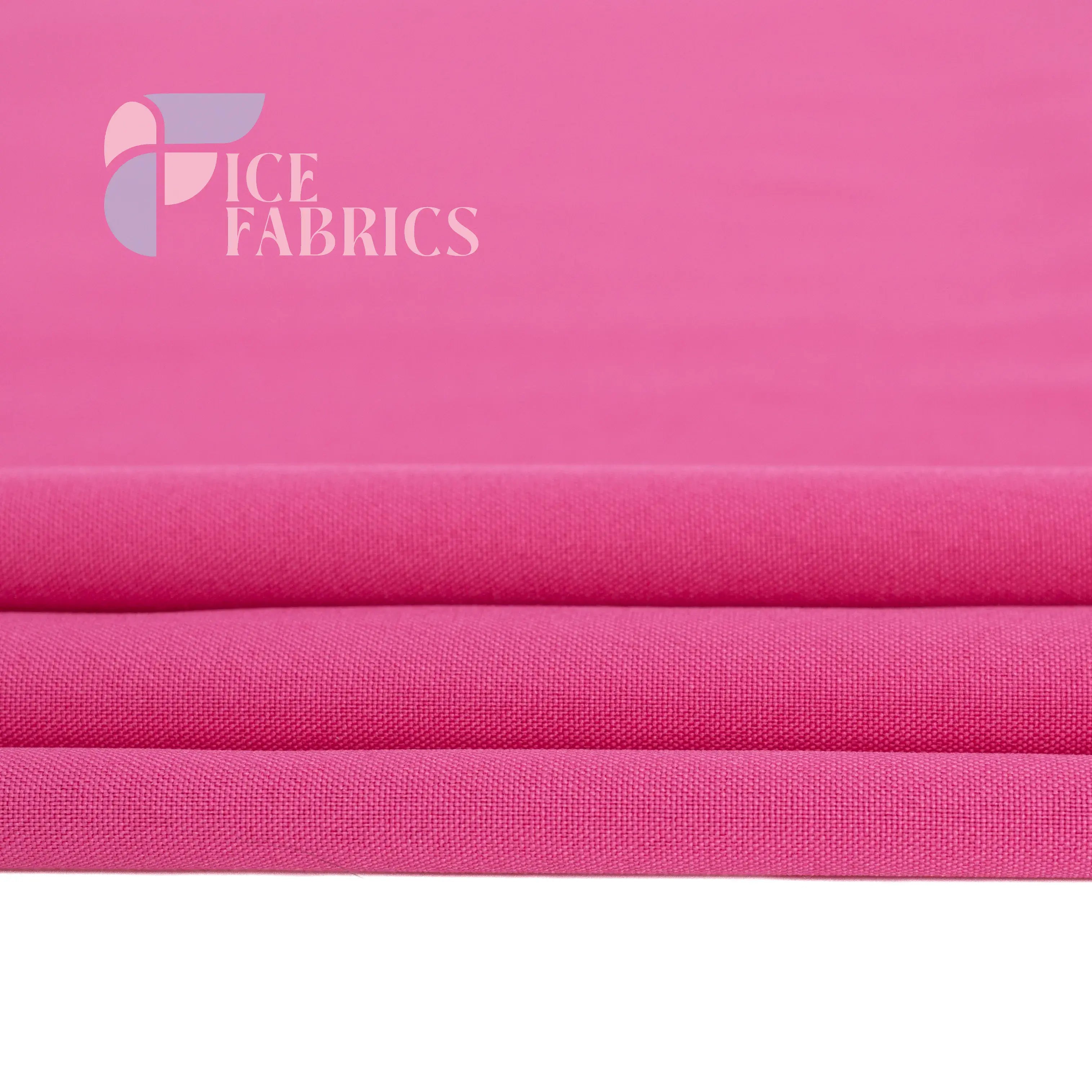Fuchsia Solid Poly Poplin Fabric By The Yard