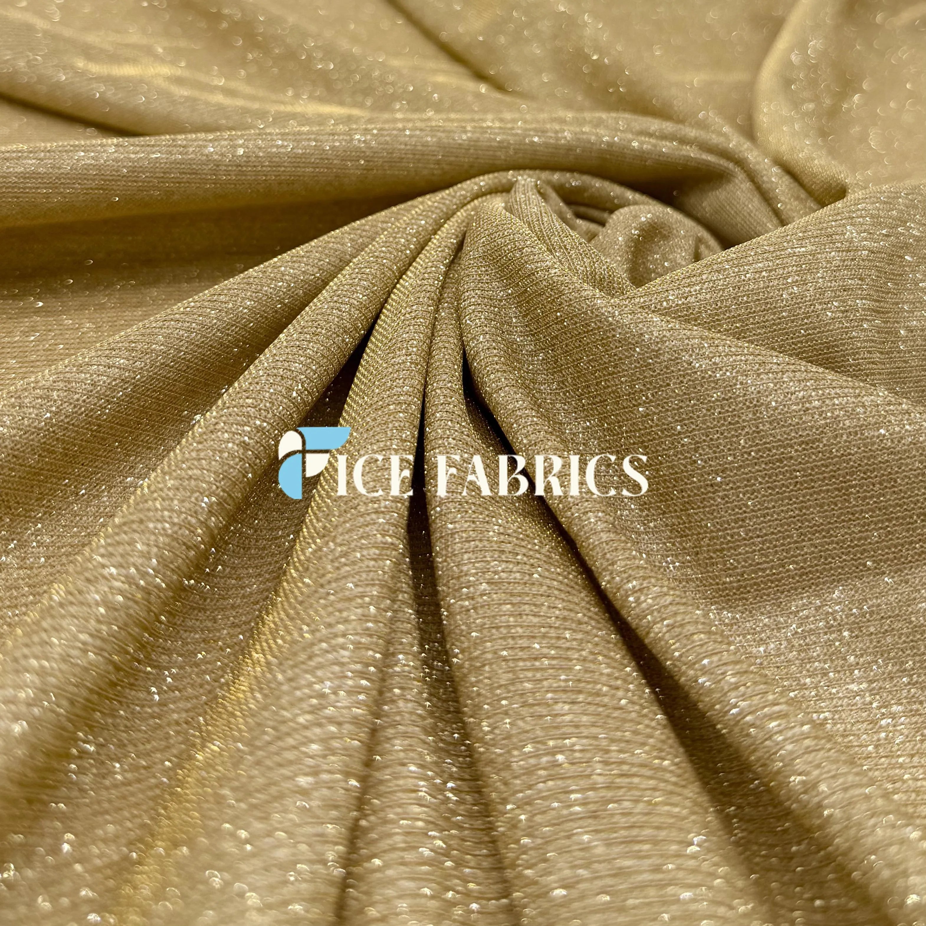 Lurex Sparkle Glitter Knit Spandex Fabric