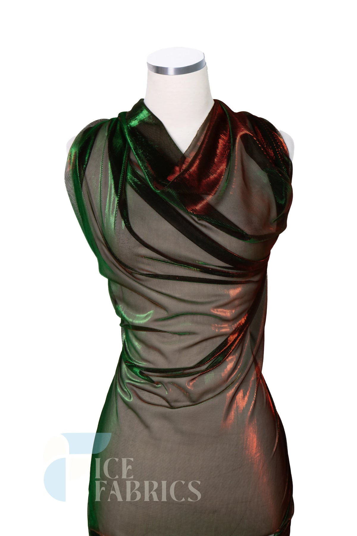 2-way reflective stretch mesh fabric