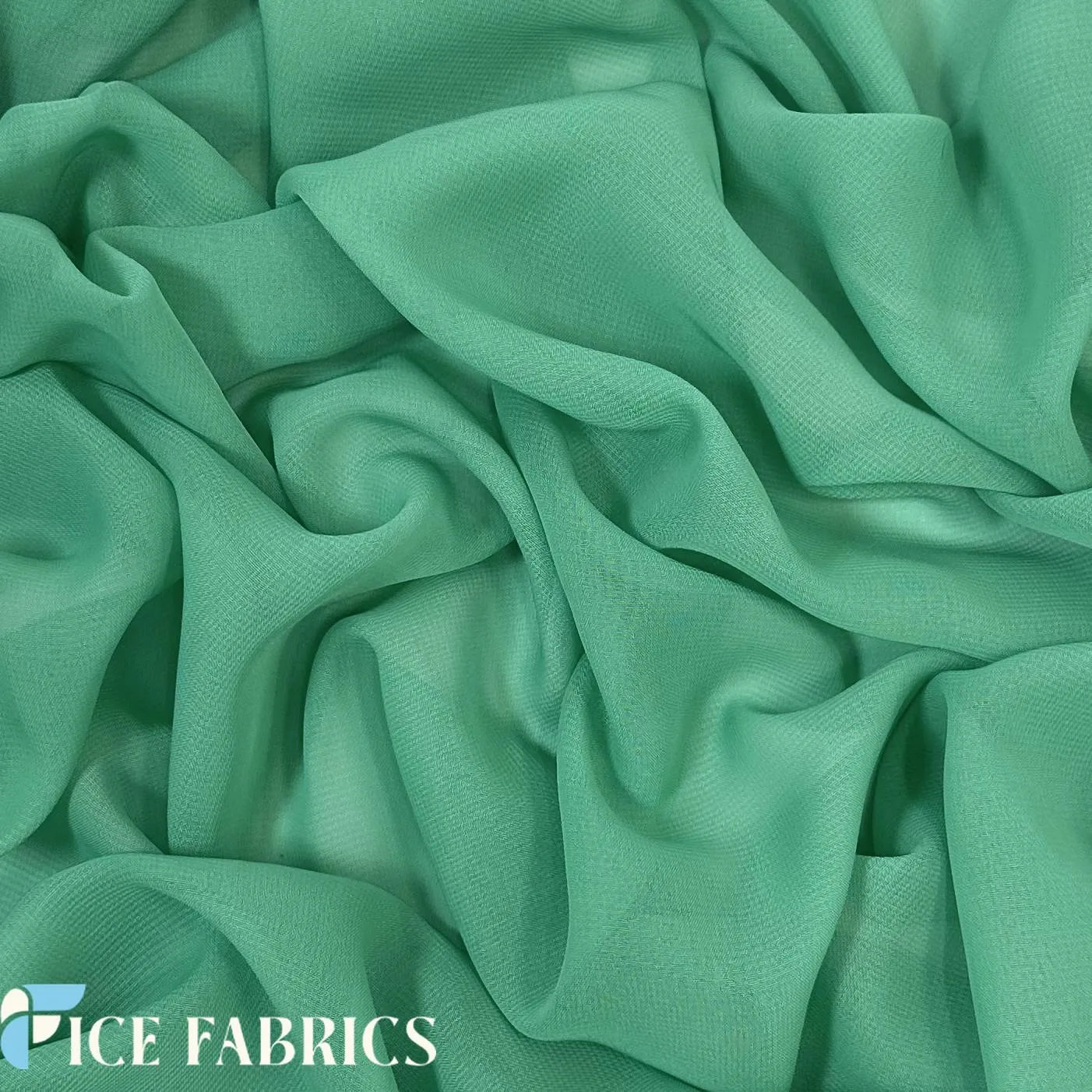 Mia Poly Chiffon Fabric / 60" Wide Soft Sheer Chiffon Fabric