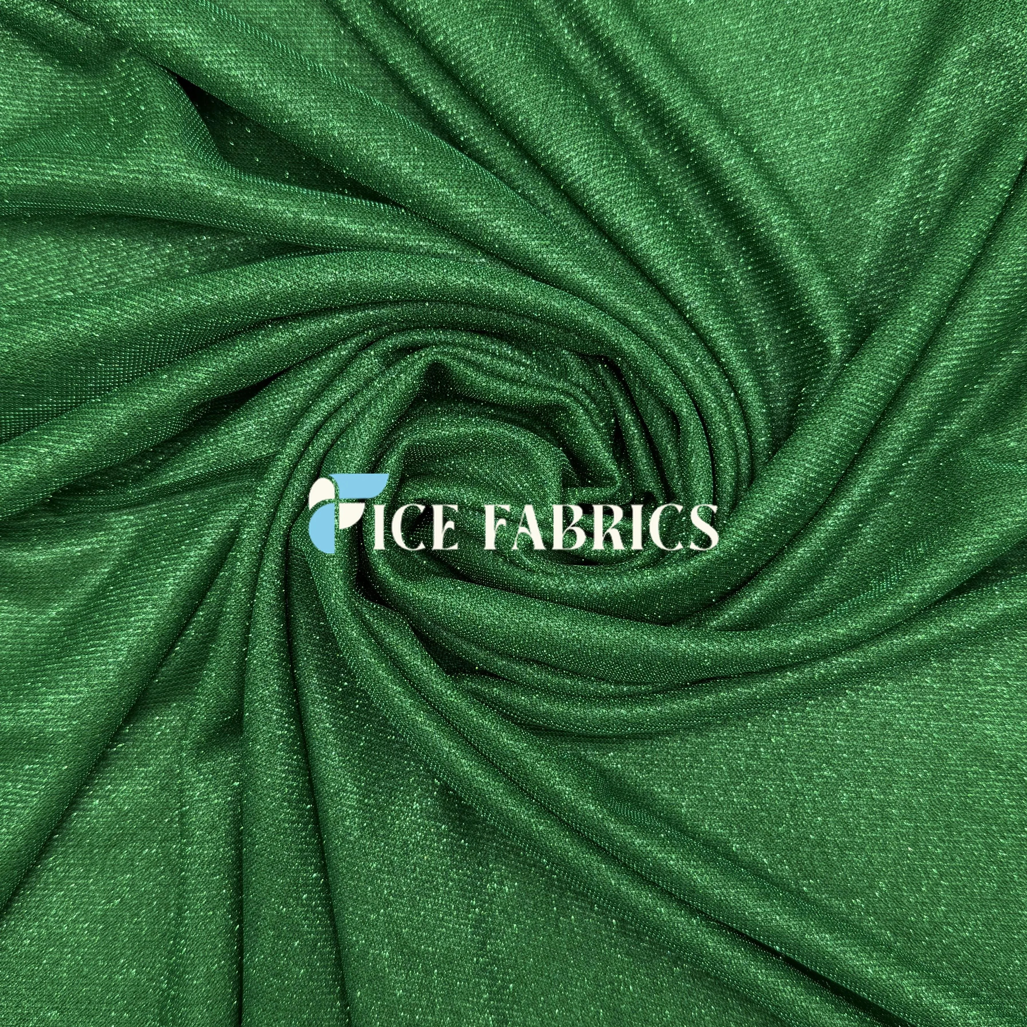 Lurex Sparkle Glitter Knit Spandex Fabric