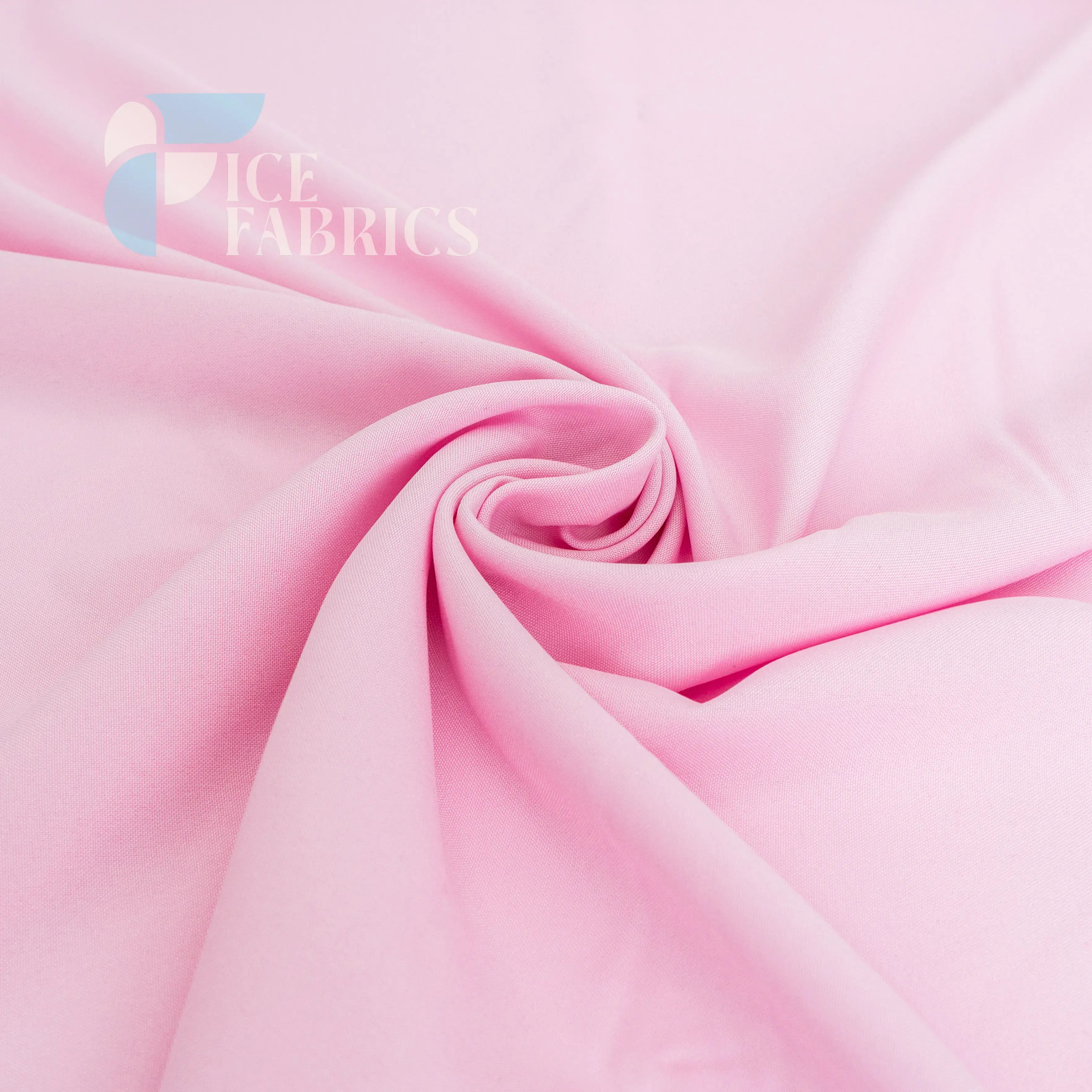 Hot Pink Solid Poly Poplin Fabric By The Yard