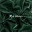 Hunter Green Crystal Reflective Liquid Sheer Chiffon Fabric