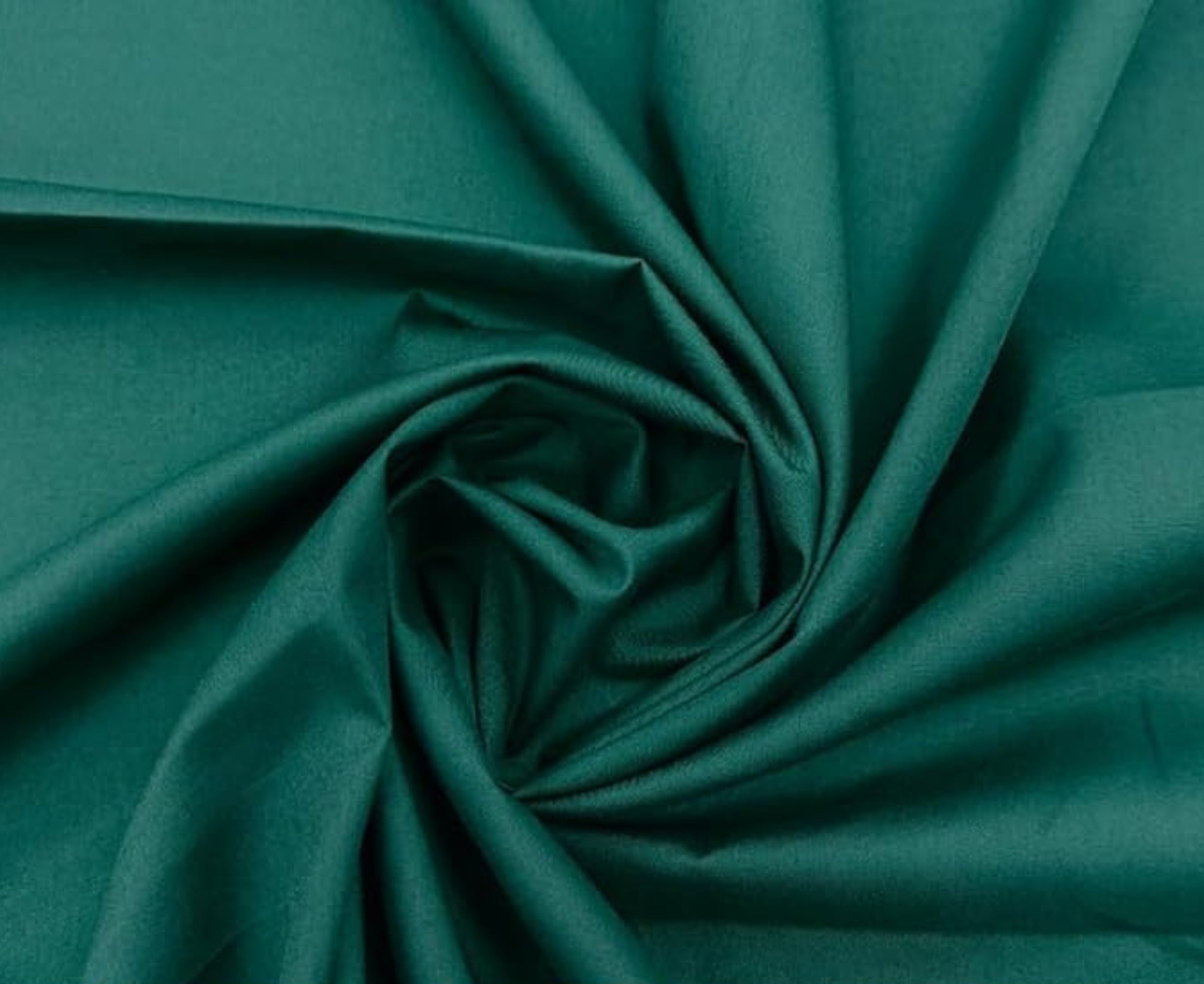 Solid Soft Poly Cotton Fabric By The Yard (18 Colors)