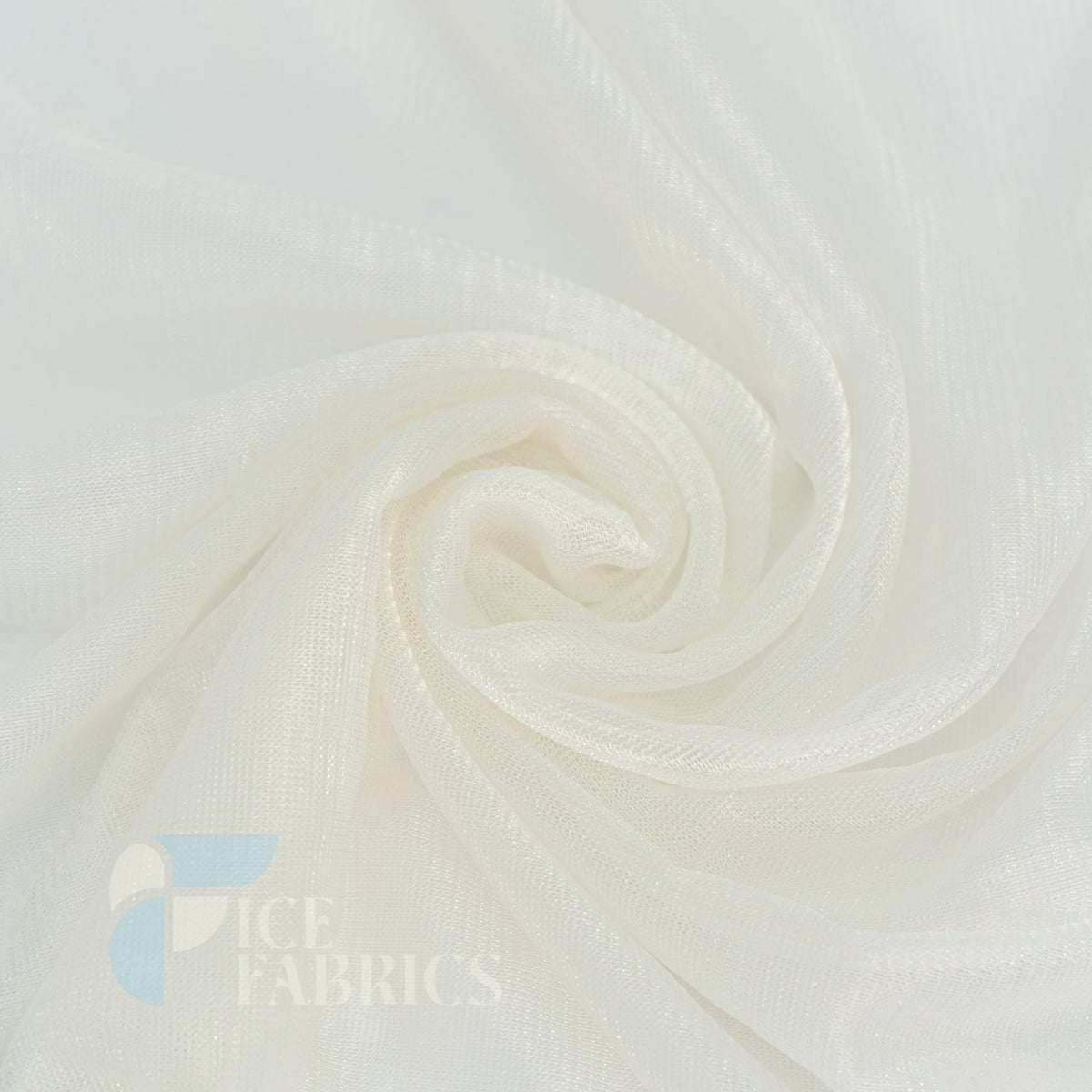 shop Metallic stretch mesh fabric