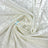 Ivory Stretch Crushed Velvet Fabric By The Roll