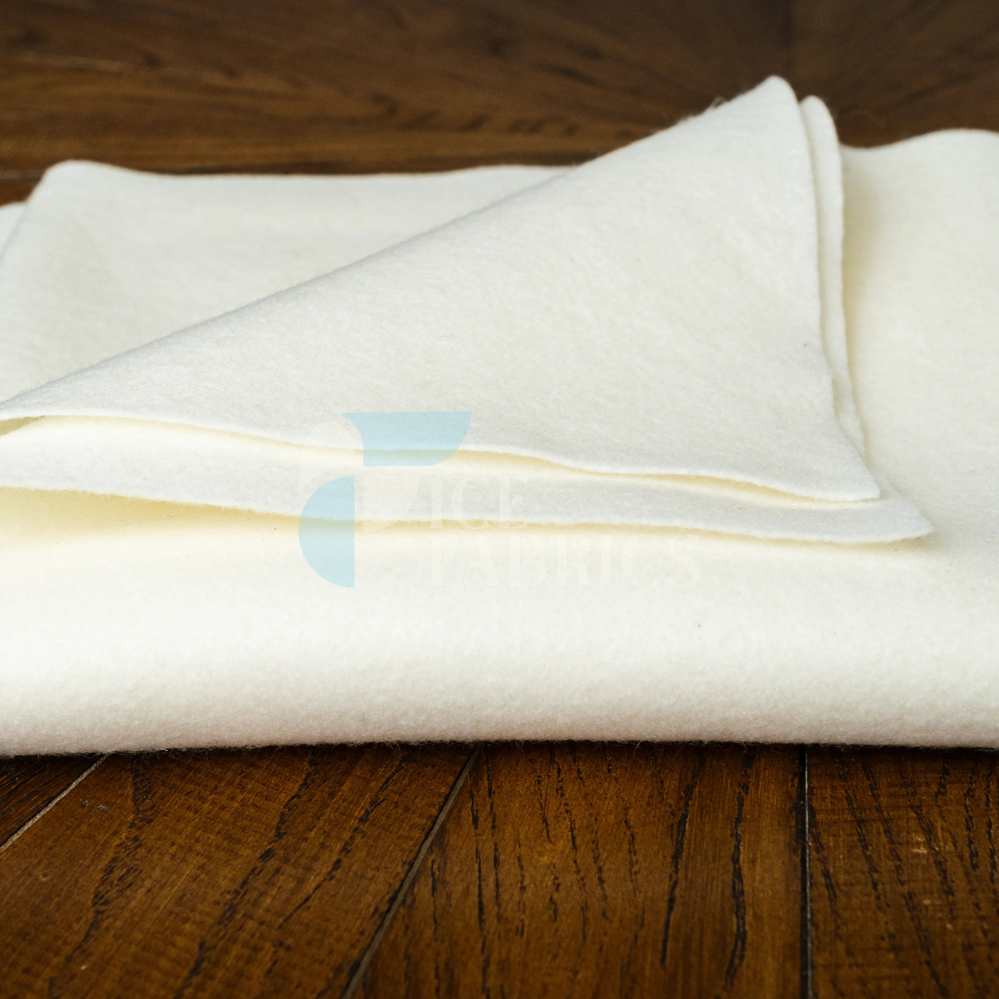 Ivory Acrylic Felt Fabric / 1.6mm Thick _ 72” Wide ICE FABRICS By The Yard