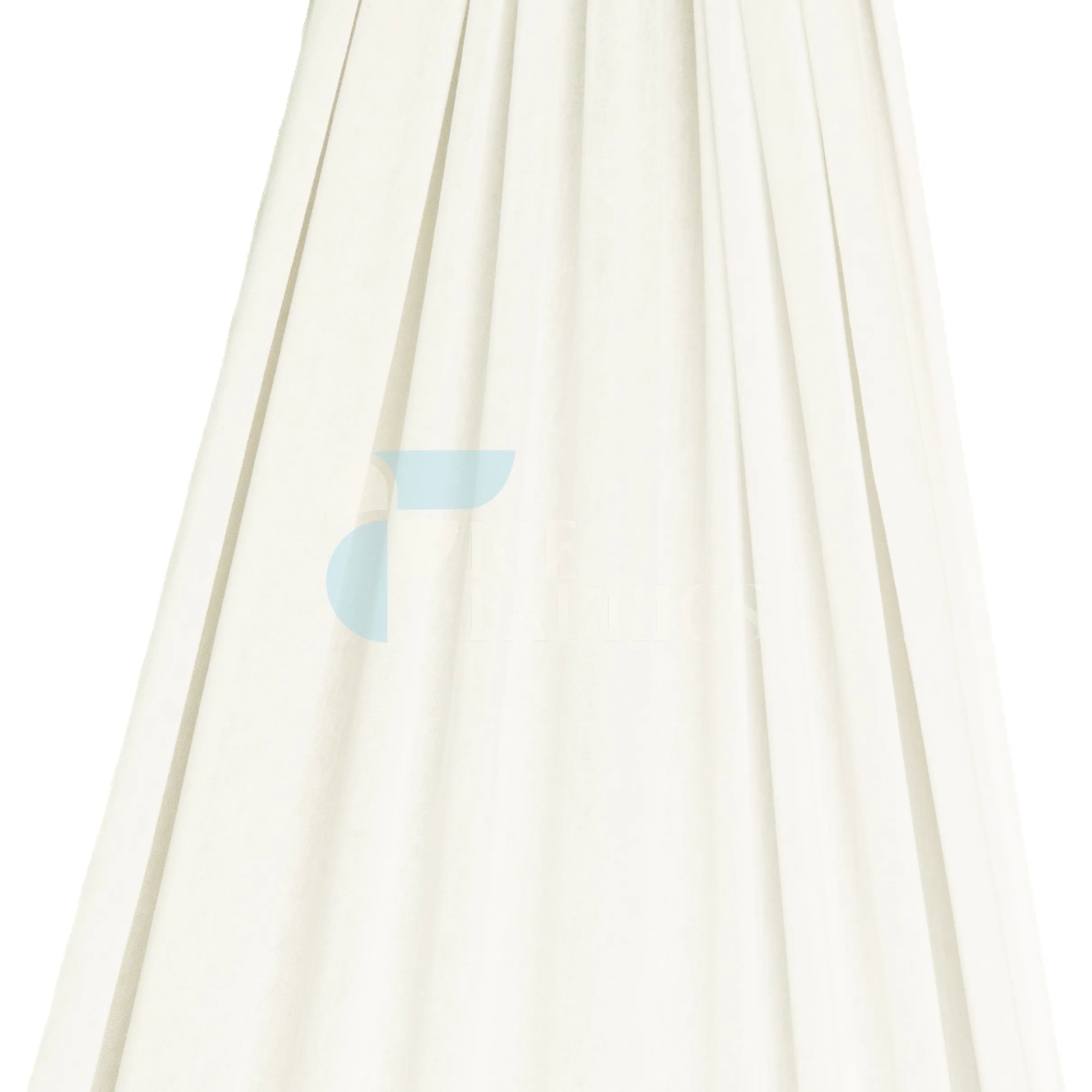 Ivory Cotton Spandex Jersey Fabric | FlexCot